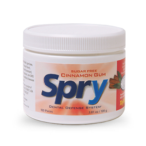 Spry Xylitol Chewing Gum - Cinnamon - 100pc