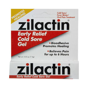Zilactin Early Relief Cold Sore Gel - 0.25 oz