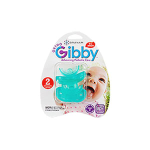 Branam Ortho Gibby Pacifier (Ages 0-1) 2pk