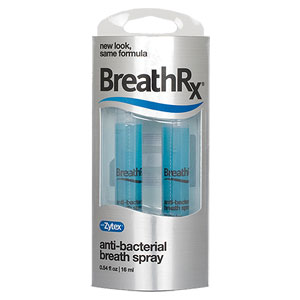 BreathRx Anti-Bacterial Breath Spray - Twin Pack (2 x 8ml)
