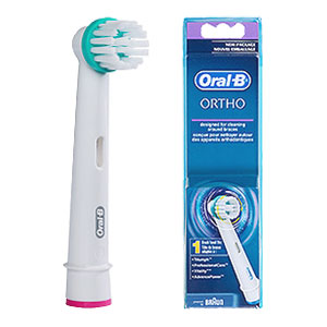 Oral-B Ortho Replacement Electric Brush Head - 1pk