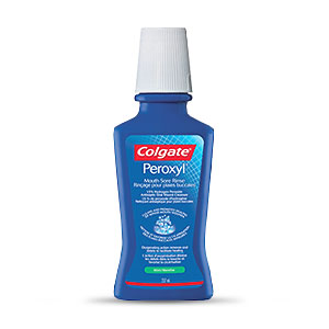 Colgate Peroxyl Mouth Sore Rinse - Mild Mint - 8 fl oz