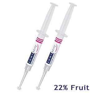 LUMIBrite 22% Take Home Whitening Gel - Fruit - 2 syringes