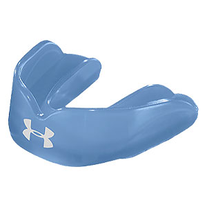 Under Armour UA Braces Strapless Mouthguard - Adult Size - Blue