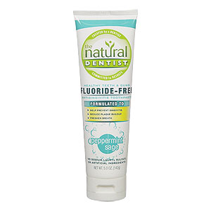 The Natural Dentist Non-Fluoride Toothpaste - Peppermnt Sage 5oz