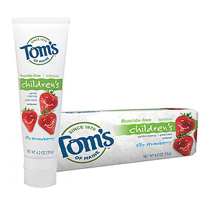 Toms of Maine Fluoride-Free Toothpaste for Children 4.2 oz