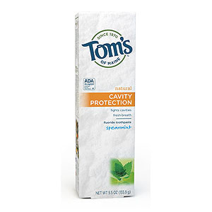 Toms of Maine Natural Cavity Protection Fluoride Spearmint 5.5oz